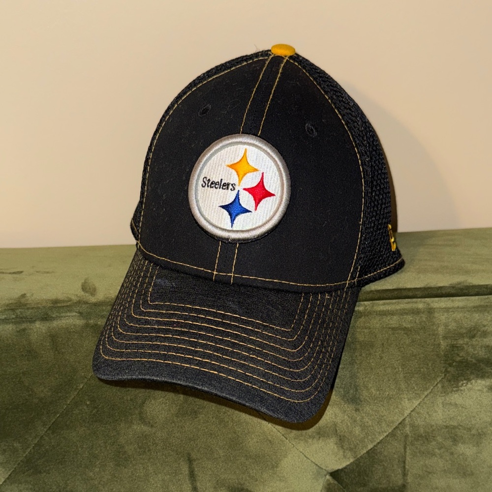 New Era Steelers 39THIRTY Hat